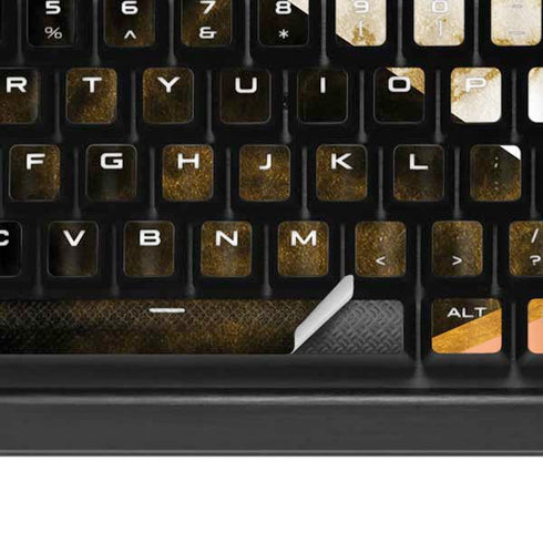 Colored Marble K95 RGB PLATINUM Mechanical Gaming Keyboard Skin