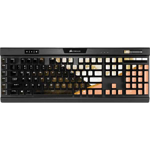 Colored Marble K95 RGB PLATINUM Mechanical Gaming Keyboard Skin