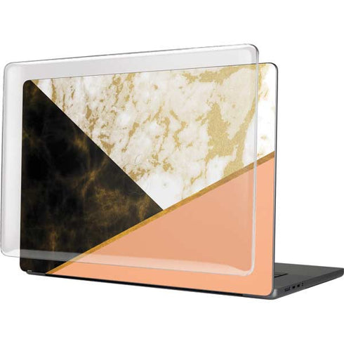 Colored Marble MacBook Pro 16in (2021-25) Case plus Skin