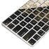 Colored Marble Magic Keyboard Skin