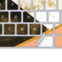 Colored Marble Magic Keyboard Skin