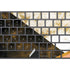 Colored Marble Magic Keyboard with Numeric Keypad Skin