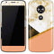 Colored Marble Moto E5 Play Skin