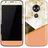 Colored Marble Moto E5 Play Skin