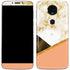 Colored Marble Moto E5 Plus Skin