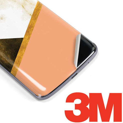 Colored Marble Moto E5 Plus Skin
