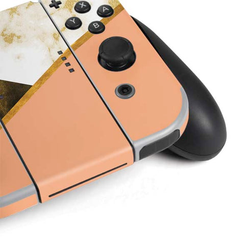 Colored Marble Nintendo Switch OLED (2021) Skin