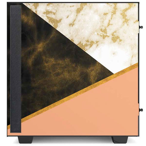 Colored Marble NZXT H510 Compact ATX Mid-Tower Case Skin