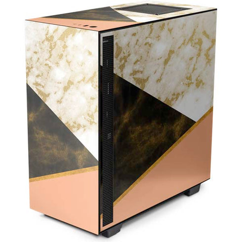Colored Marble NZXT H510 Compact ATX Mid-Tower Case Skin