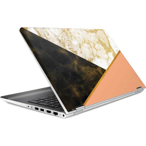 Colored Marble HP Pavilion Skin