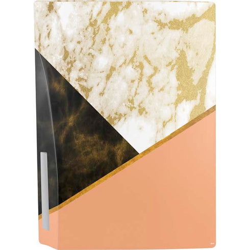 Colored Marble PS5 Console Skin