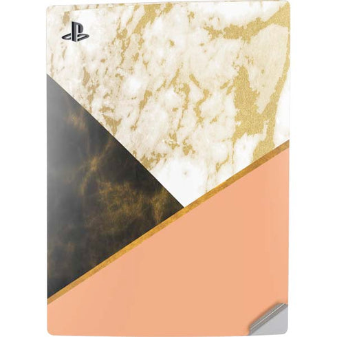 Colored Marble PS5 Digital Edition Console Skin