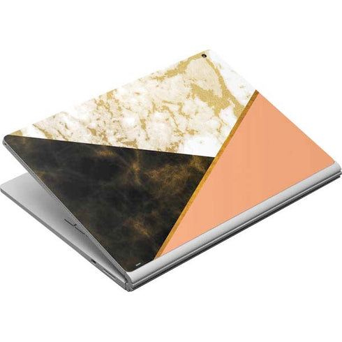 Colored Marble Surface Book Skin