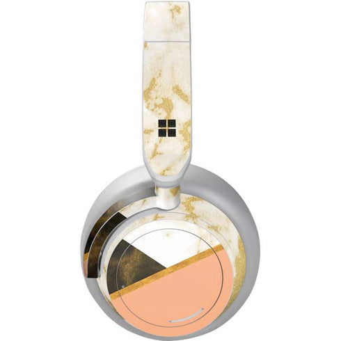 Colored Marble Surface Headphones Skin