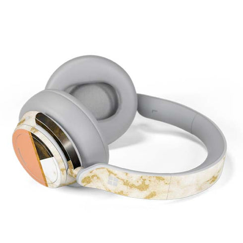 Colored Marble Surface Headphones Skin