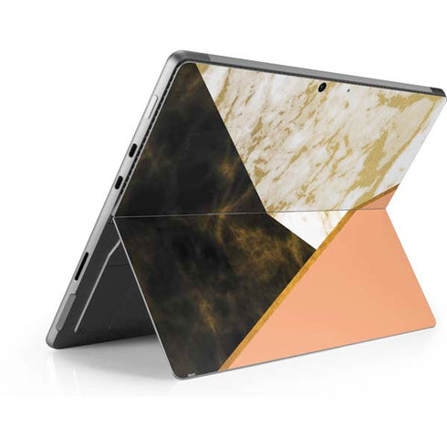 Colored Marble Surface Pro 8 Skin