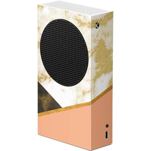 Colored Marble Xbox Series S Console Skin