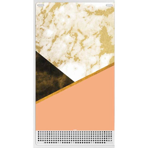 Colored Marble Xbox Series S Console Skin