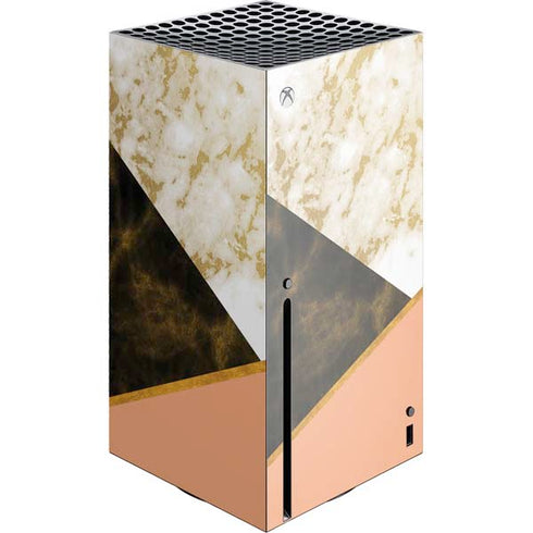 Colored Marble Xbox Series X Console Skin