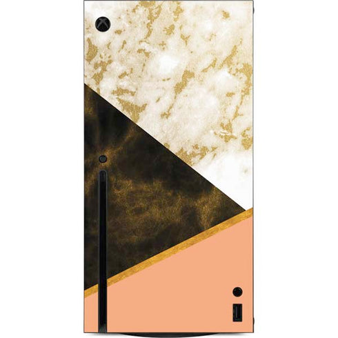 Colored Marble Xbox Series X Console Skin