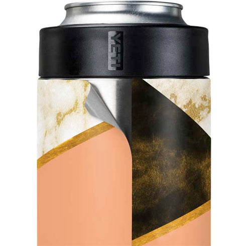 Colored Marble Yeti Colster Can Insulator Skin
