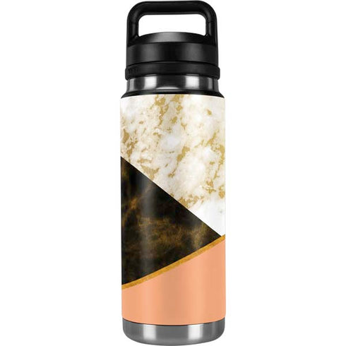 Colored Marble YETI Rambler 26oz Bottle Skin