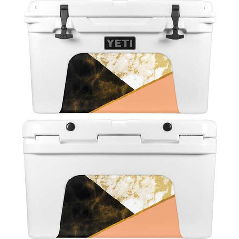 Colored Marble YETI Tundra 45 Hard Cooler Skin