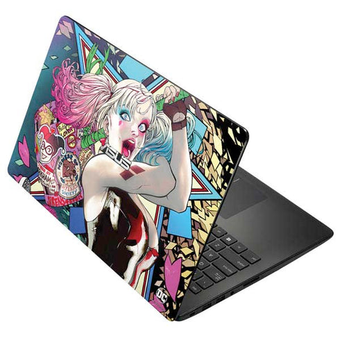 DC Comics Harley Quinn Action Pose Asus X502CA 15.6 Skin