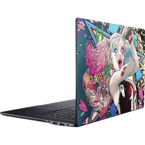 DC Comics Harley Quinn Action Pose Ativ Book 9 (15.6in 2014) Skin