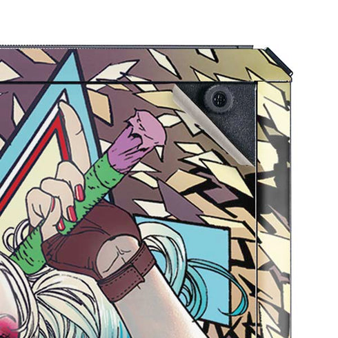 DC Comics Harley Quinn Action Pose Cooler Master MasterBox Q300L Mini Tower Skin