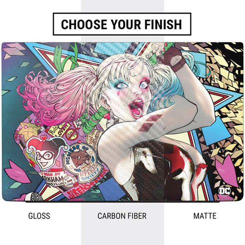 DC Comics Harley Quinn Action Pose Dell Vostro Skin
