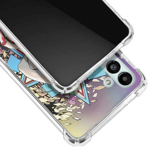 DC Comics Harley Quinn Action Pose Galaxy A13 5G Clear Case