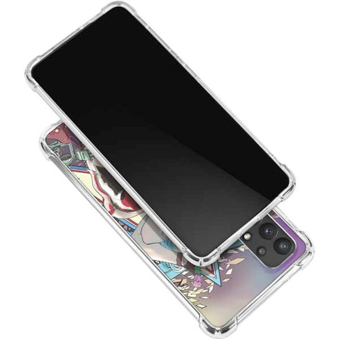 DC Comics Harley Quinn Action Pose Galaxy A32 5G Clear Case