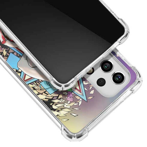 DC Comics Harley Quinn Action Pose Galaxy A53 5G Clear Case