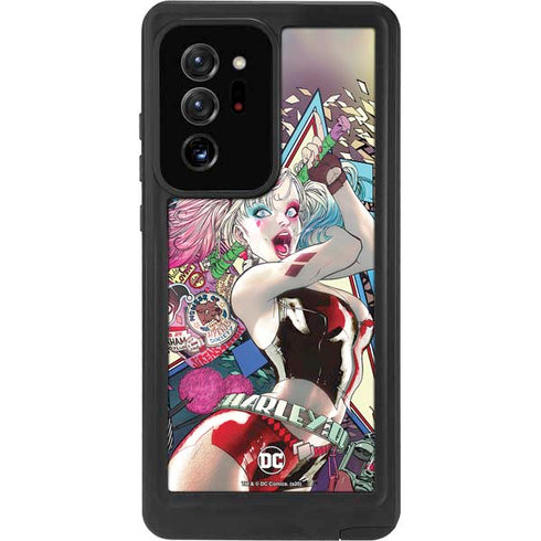 DC Comics Harley Quinn Action Pose Galaxy Note20 Ultra 5G Waterproof Case