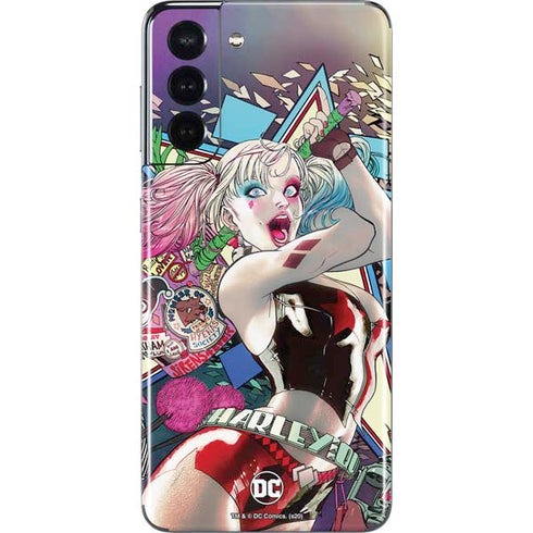 DC Comics Harley Quinn Action Pose Galaxy S21 5G Skin