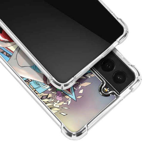 DC Comics Harley Quinn Action Pose Galaxy S22 Plus Clear Case