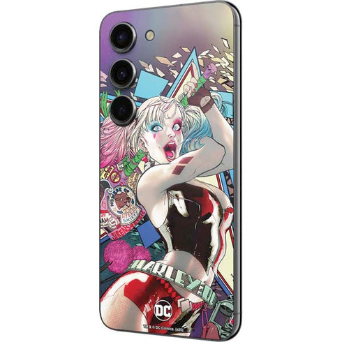 DC Comics Harley Quinn Action Pose Galaxy S23 Skin