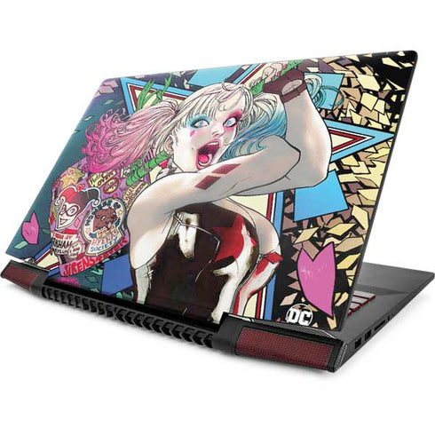 DC Comics Harley Quinn Action Pose Lenovo IdeaPad Skin