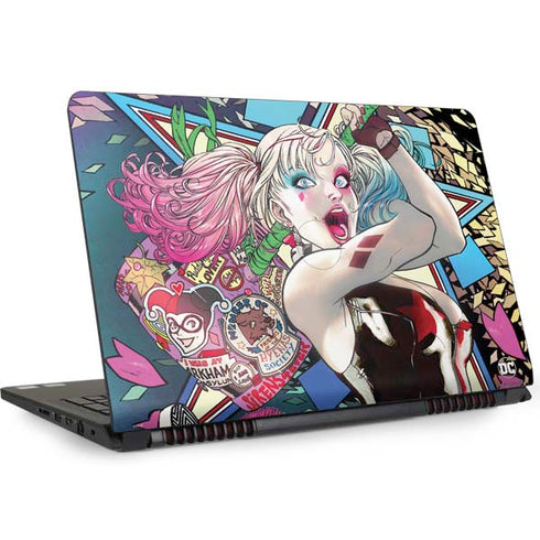 DC Comics Harley Quinn Action Pose Dell Inspiron Skin