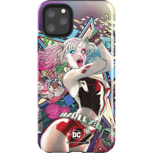 DC Comics Harley Quinn Action Pose iPhone 11 Pro Max Impact Case