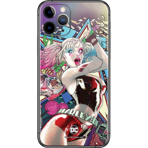 DC Comics Harley Quinn Action Pose iPhone 11 Pro Skin