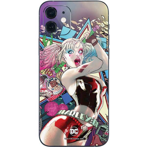 DC Comics Harley Quinn Action Pose iPhone 12 Mini Skin