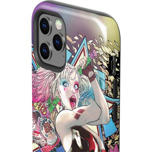 DC Comics Harley Quinn Action Pose iPhone 12 Pro Impact Case