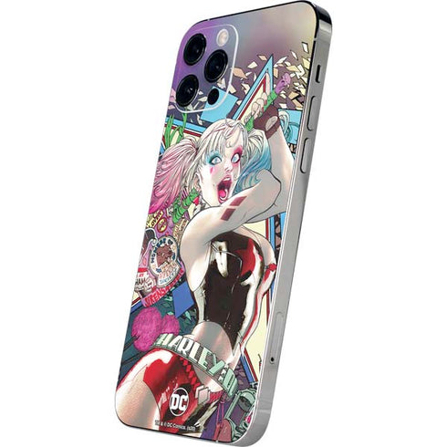 DC Comics Harley Quinn Action Pose iPhone 12 Pro Max Skin