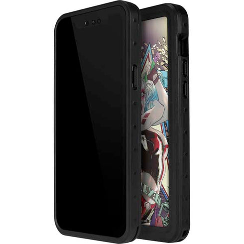 DC Comics Harley Quinn Action Pose iPhone 12 Pro Waterproof Case