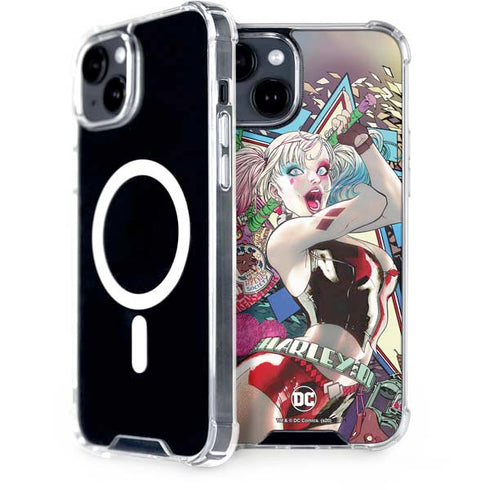 DC Comics Harley Quinn Action Pose iPhone 13 MagSafe Case
