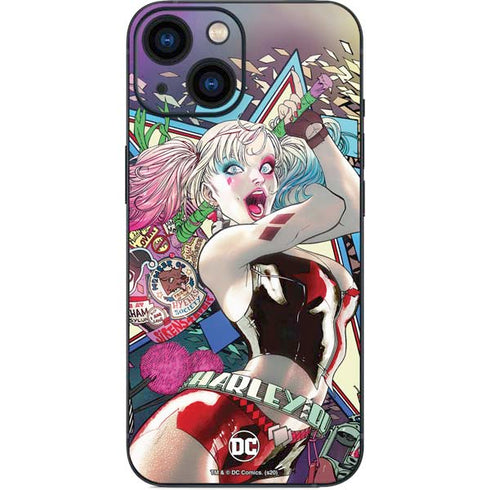DC Comics Harley Quinn Action Pose iPhone 13 Mini Skin