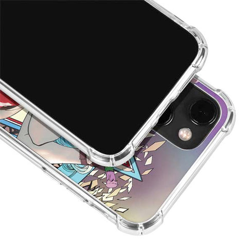 DC Comics Harley Quinn Action Pose iPhone 14 Plus Clear Case
