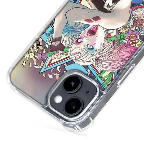 DC Comics Harley Quinn Action Pose iPhone 15 Plus MagSafe Case